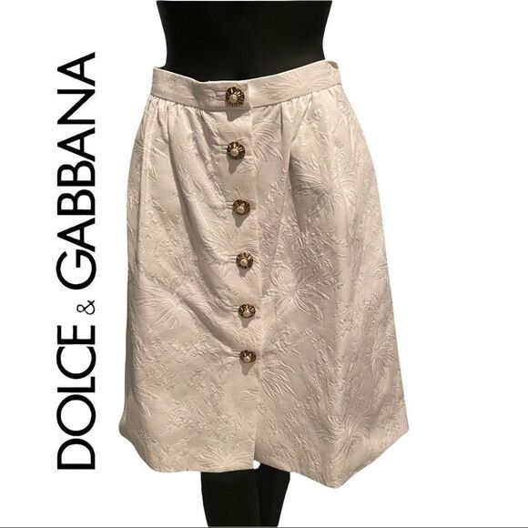 Dolce & Gabbana Dresses & Skirts - Dolce & Gabbana White Skirt